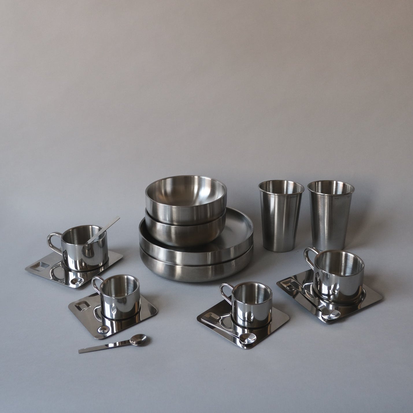 Stainless Steel Kitchen Essentials 10-Piece Set