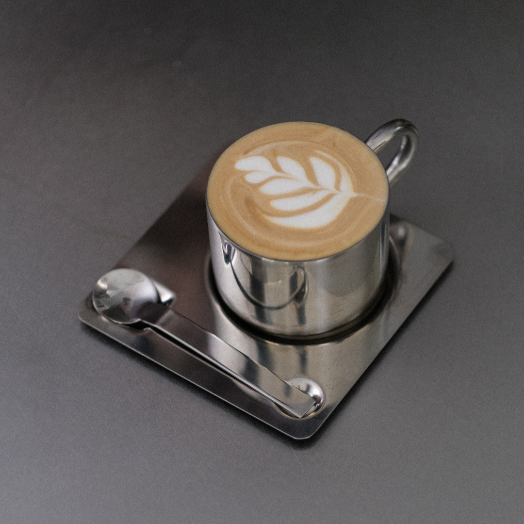 Stainless Steel Coffee Cup 8-Piece Set