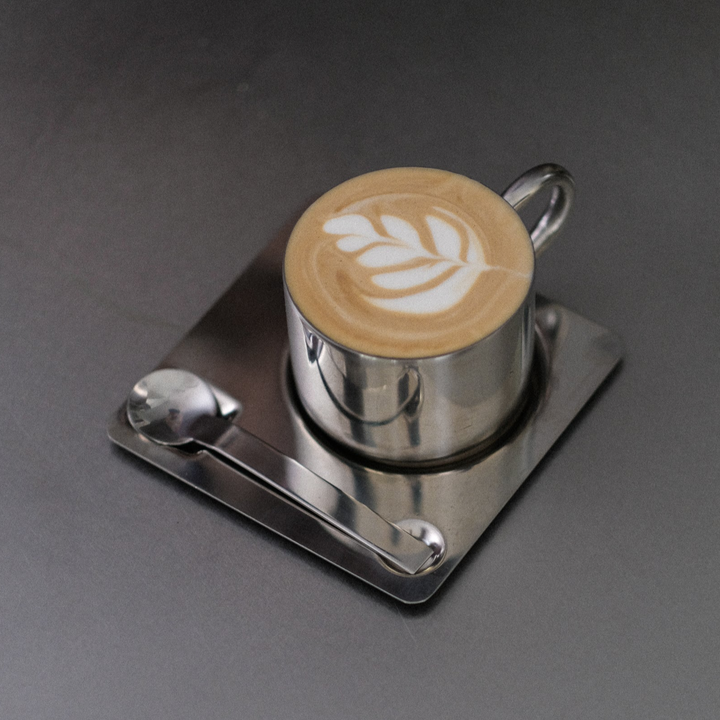 Stainless Steel Coffee Cup 8-Piece Set