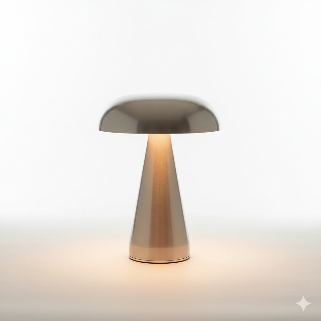 Portable Metal Touch Lamp | Aluminium