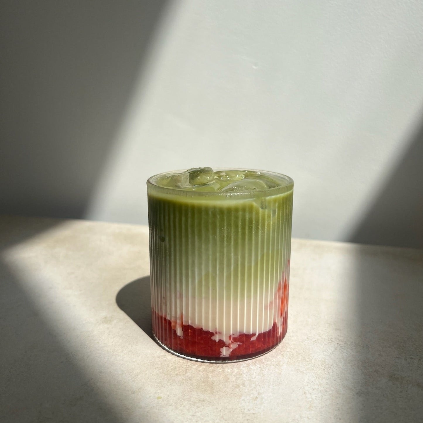 Coffee Ribble Glass 4-Piece Set