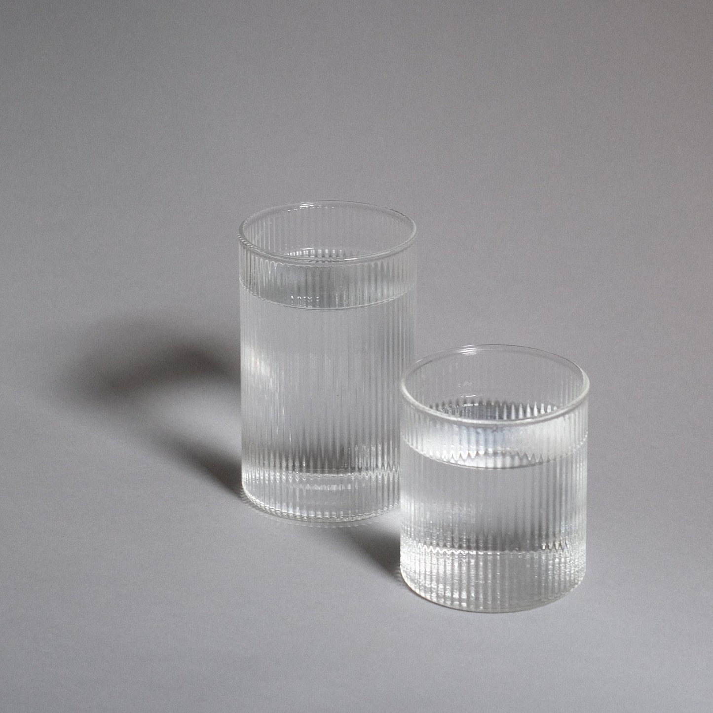 Coffee Ribble Glass High 4-Piece Set