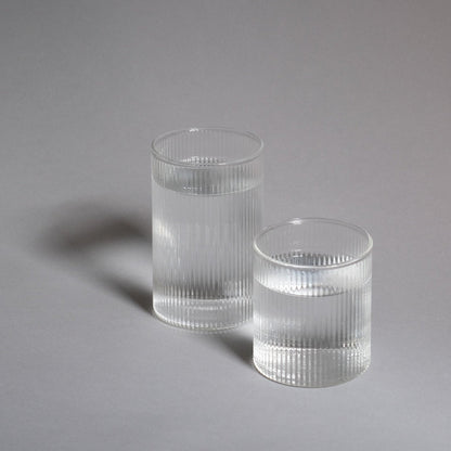 Coffee Ribble Glass High 4-Piece Set