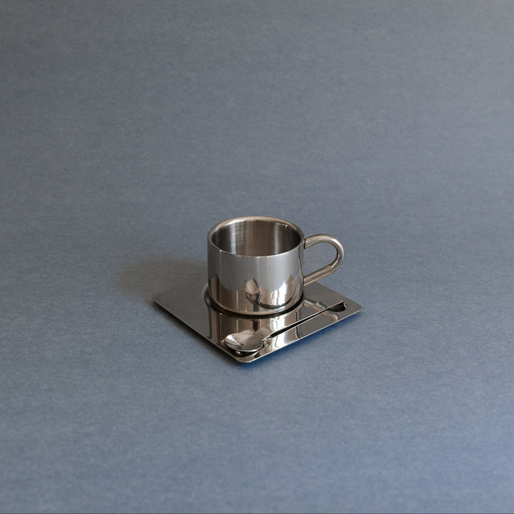 Stainless Steel Coffee Cup Set