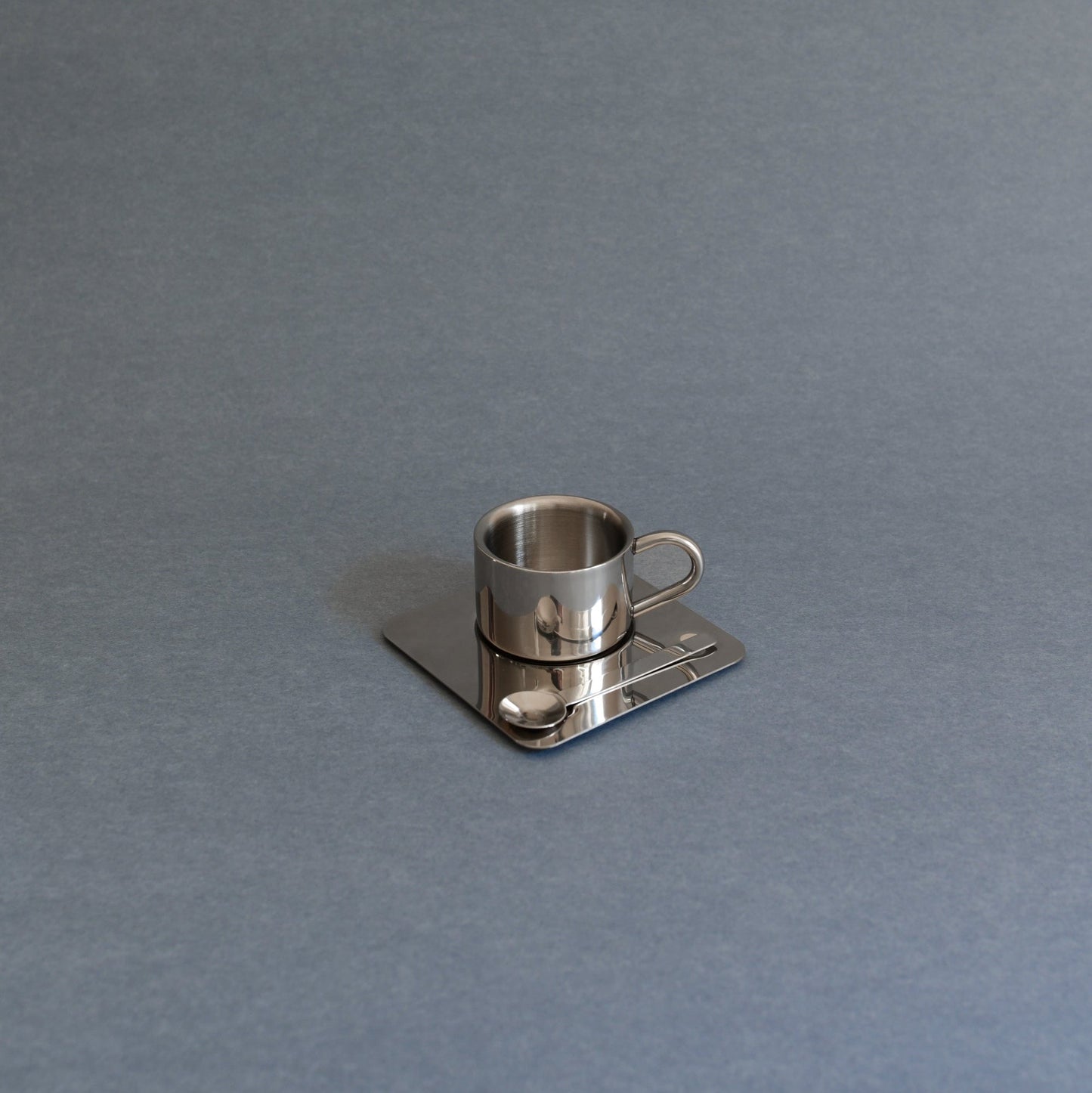 Stainless Steel Espresso Cup 4-Piece Set