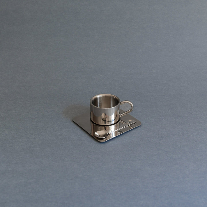 Stainless Steel Espresso Cup Set