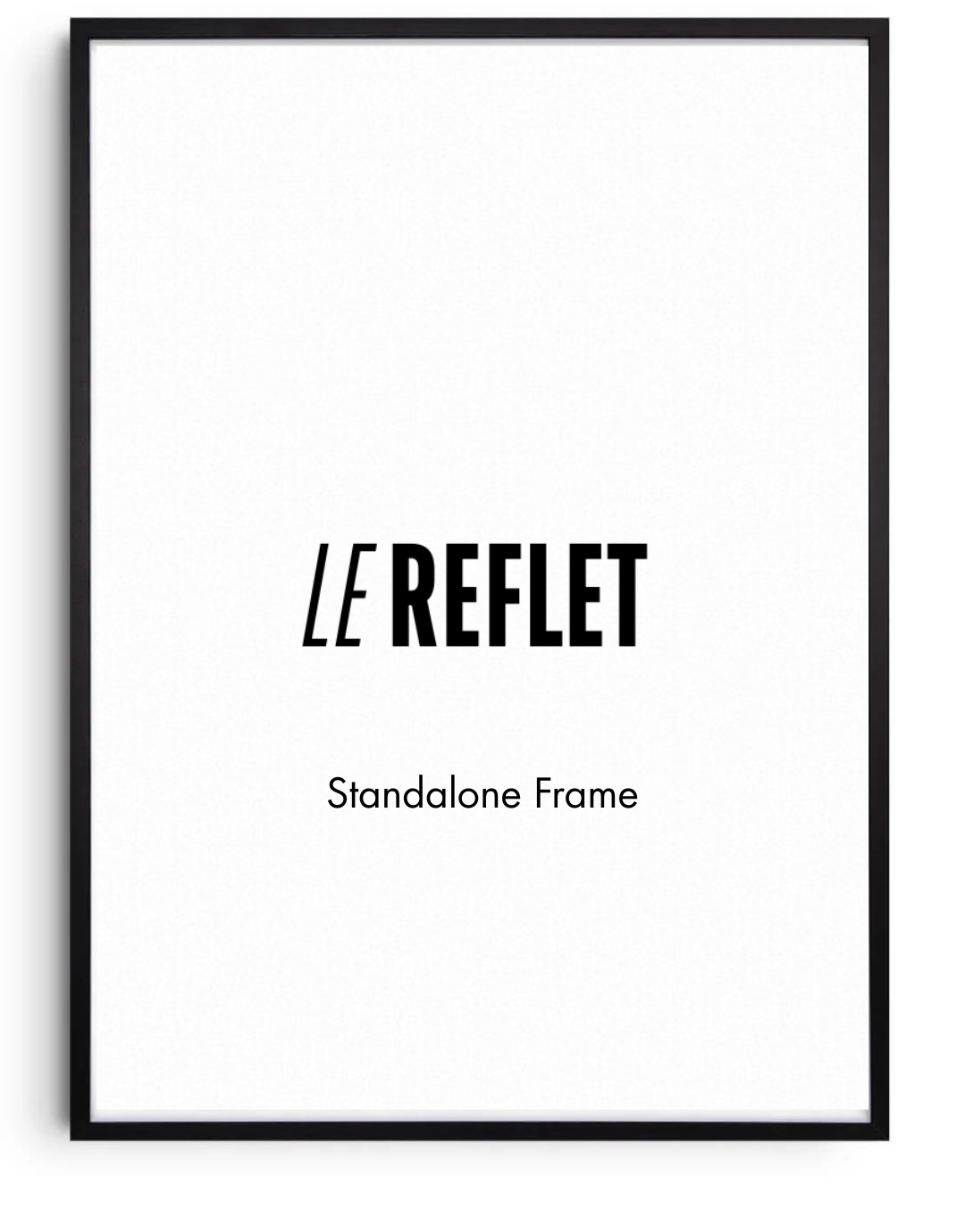 Wooden Frame - Black