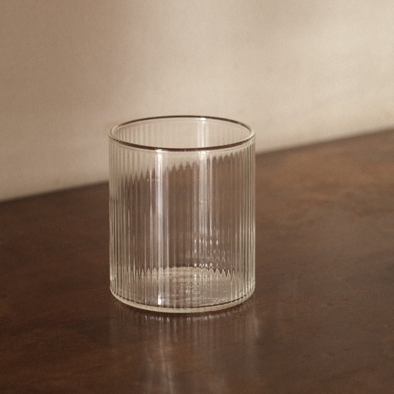 Coffee Ribble Glass 4-Piece Set