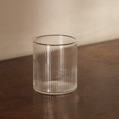 Coffee Ribble Glass 4-Piece Set