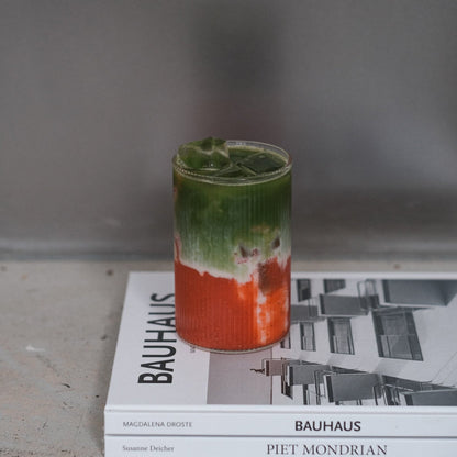 Coffee Ribble Glass High 4-Piece Set